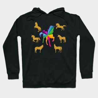 Rainbow Unicorns Hoodie